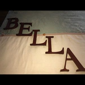 Pottery Barn wooden letters